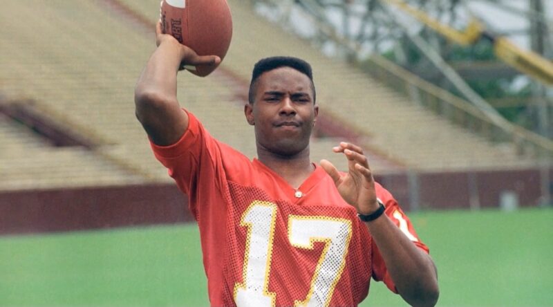 Charlie Ward in Seminole Jersey