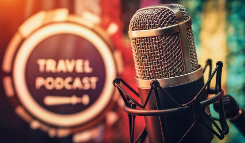 Travel podcast storytelling