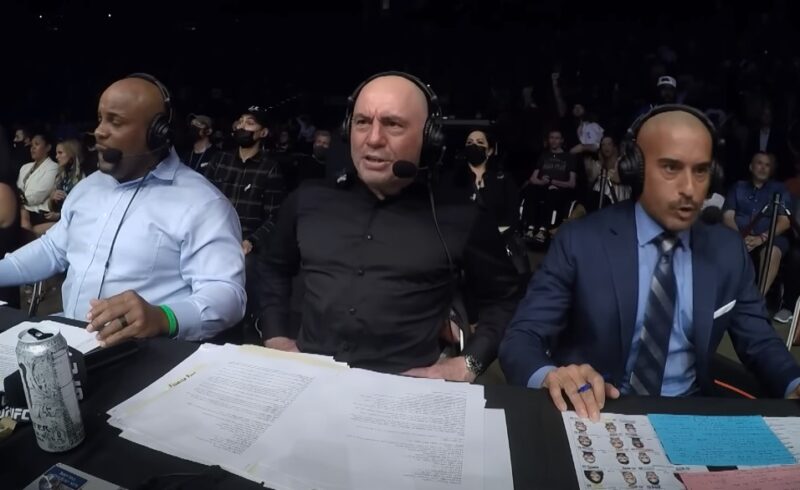 Joe Rogan as an UFC comentator