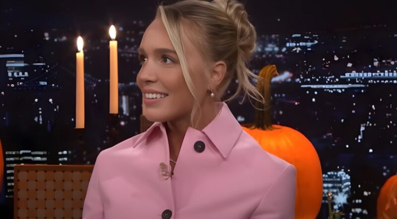 Alex Cooper as guest on Jimmy Fallon show