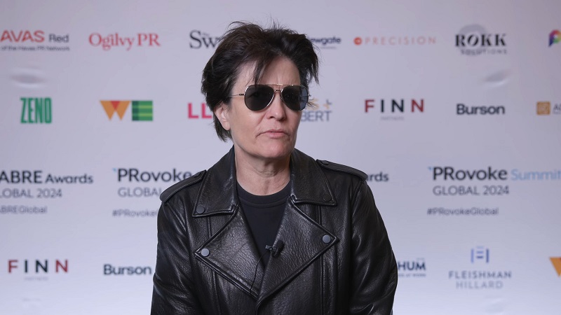 Kara Swisher at the PRovoke Global 2024 event