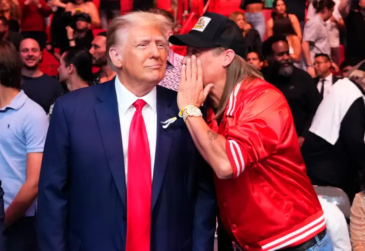 Donald Trump and Kid Rock
