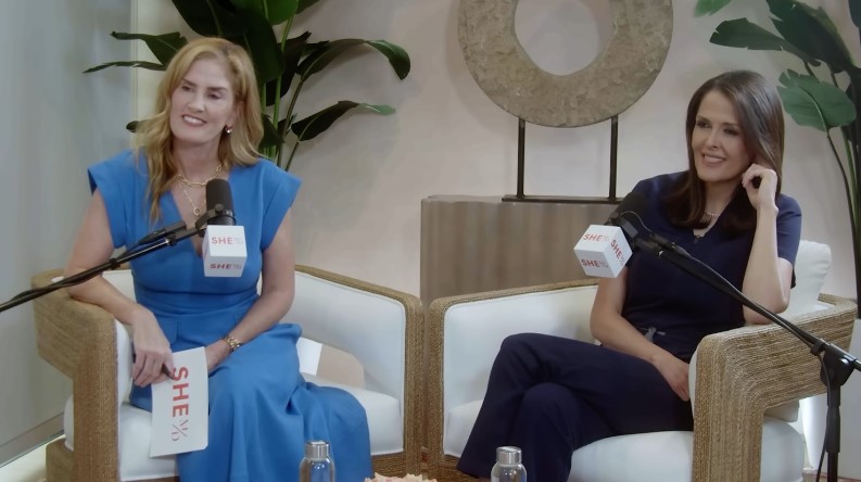 Hosts of SheMD podcast talking